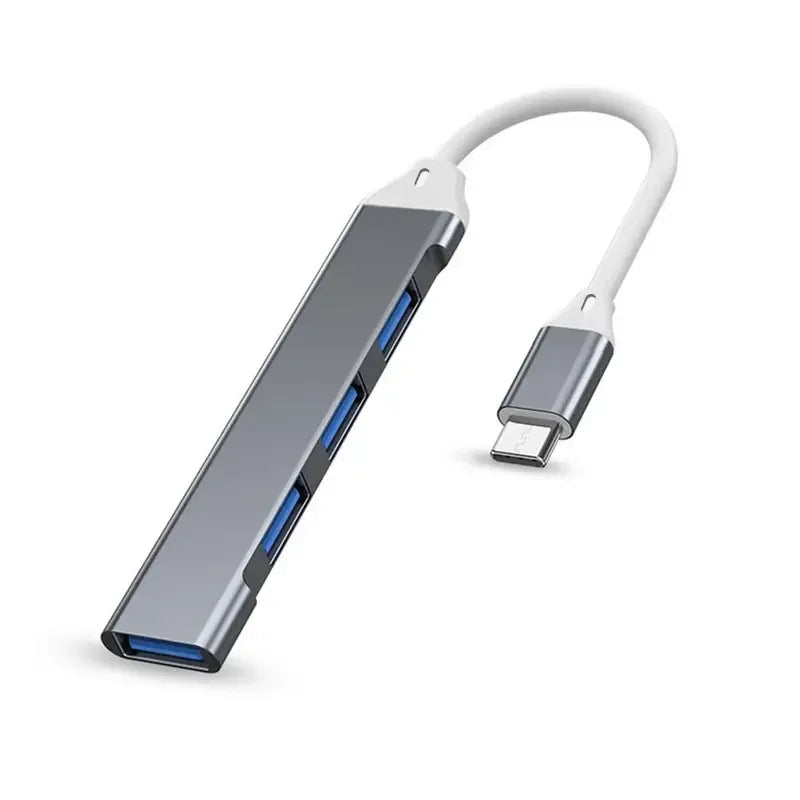 USB 3.0/2.0/Type C HUB Multiport High-Speed Splitter with 7 Ports (5Gbps) for PC.