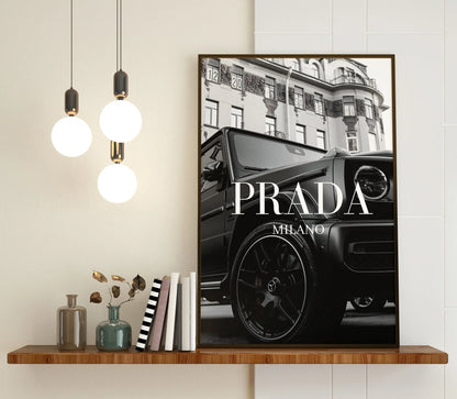 Luxury G-Class Car Wall Art