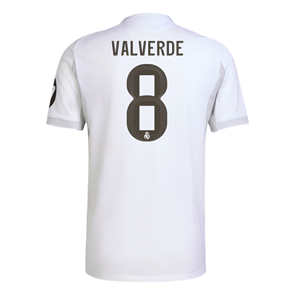 Real Madrid- Authentic 25/26 White Home Jersey Player Edition